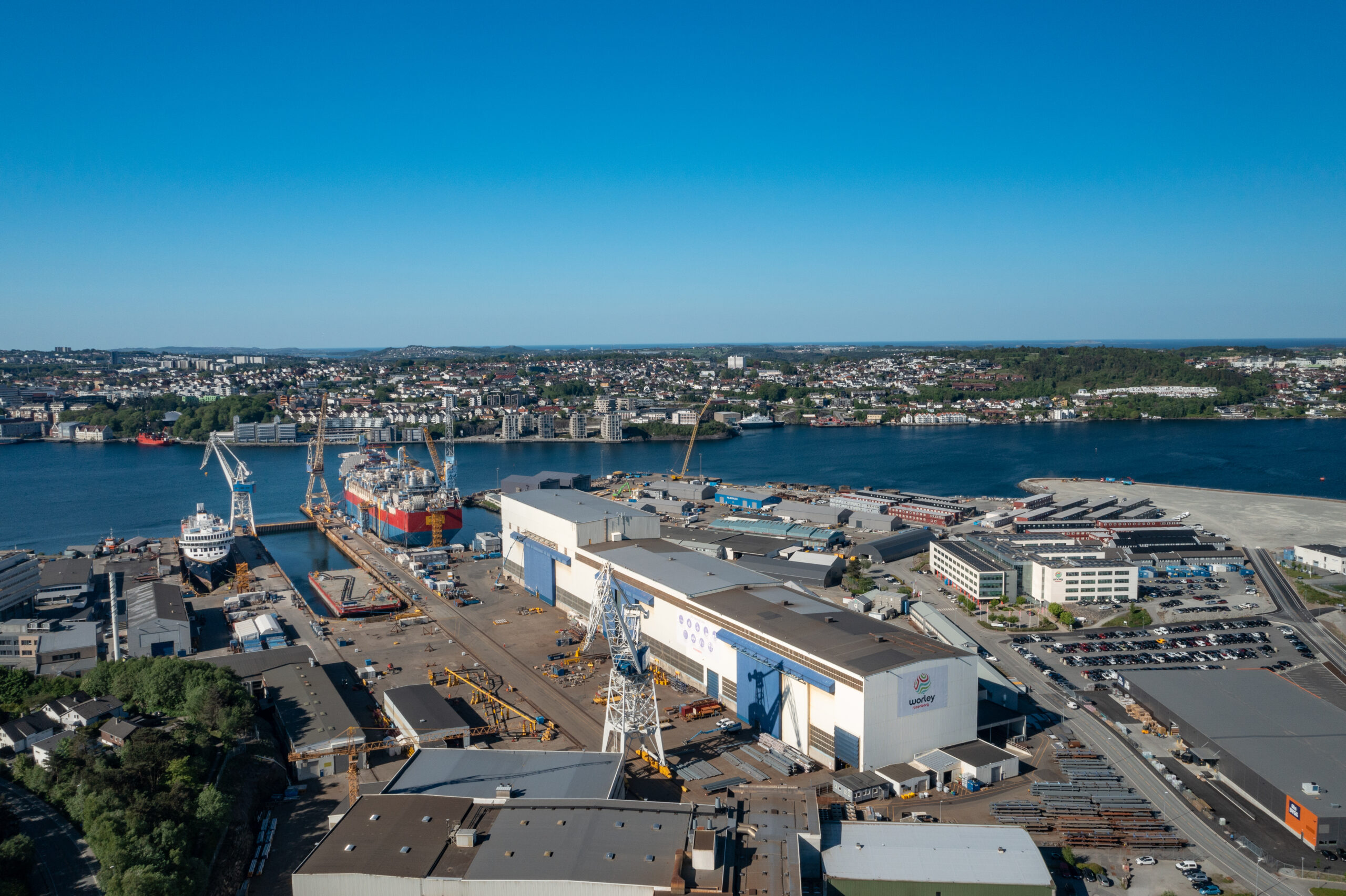 Worley Rosenberg yard - Stavanger, Norway.